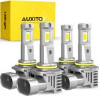 AUXITO 40000LM Combo 4 9005 + 9006 LED Headlight Kit Bulbs High Low Beam White