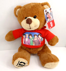 One Direction D1 Teddy Bear Plush Red Hoodie 12