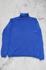Cashmere Charter Club Luxury Women's Turtleneck Blue Sweater L