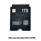PM991A 2230 1TB SSD Upgrade Kioxia BG4 512GB KBG40ZNS512G For Surface Pro x