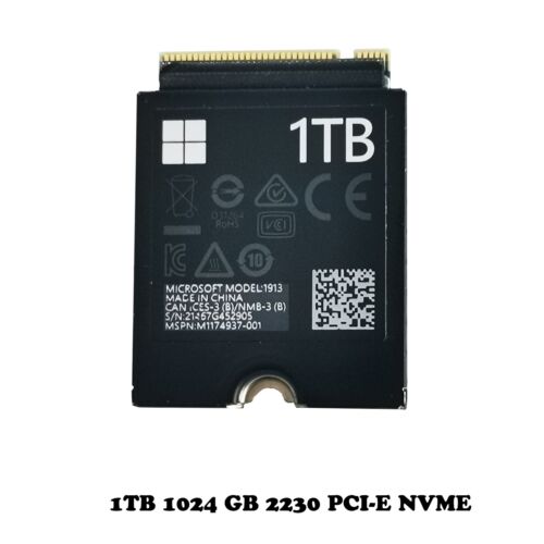 PM991A 2230 1TB Nvme PCI-E SSD Replace SK-Hynix  BC511 BC711 HFM001TD3GX013N