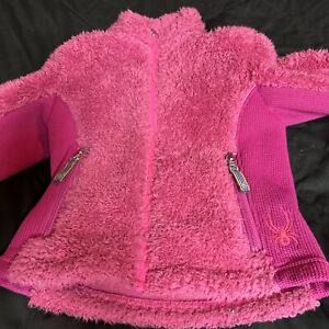 Girl’s Spyder Hot Pink Fleece XS 5-6