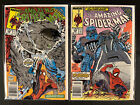 Lot of 2 The Amazing Spider-Man #328-329 Marvel Comics 1989-90 VF/NM Newsstand
