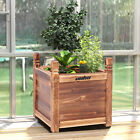 Small Medium Large Planter Box Vegetable Herb Flower Elevated Raised Garden Bed