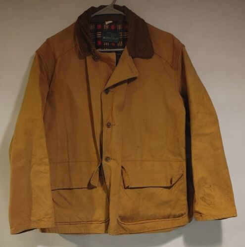Vintage Western Field 1960s Montgomery Ward Barn Coat Hunting Jacket Size Medium