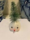 Johanna Parker Treetop Snowman Christmas Ornament - 1 Piece ORIGINAL ISSUE