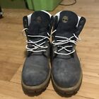 Timberland Premium Mens Size 11M Blue Classic Outdoor Leather Boots A18OE