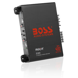 BOSS Audio Systems R1004 400 W 4 Ch Car Amplifier - 2-8 Ohm, Integrated Circuit