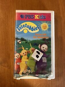 Teletubbies Dance with the Teletubbies VHS PBS Kids Movement Play Tested