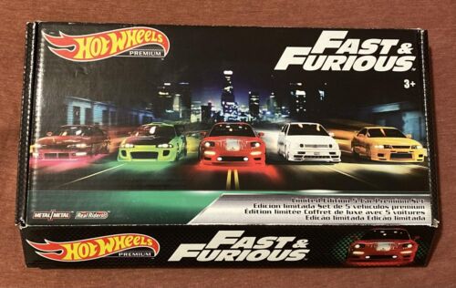 Hot Wheels Fast & Furious Premium Box Set 2019 Original Fast  USA