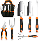 New ListingGarden Tool Set,  Stainless Steel Heavy Duty Gardening Tool Set, with Non-Slip R