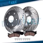 Front Drilled Rotors and Brake Pads for 2010 - 2020 Ford F-150 Lincoln Navigator (For: Ford F-150 Platinum)