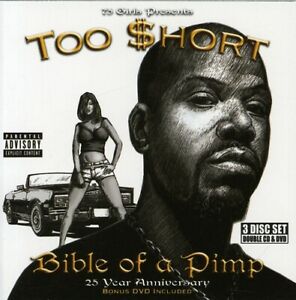 Too $hort - Bible Of A Pimp 25 Year Anniversary 2-CD + DVD Set (New/NO Shrink)