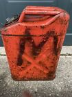 Vintage US G Metal Jerry Can Military 5 Gallon US