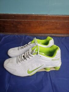 Nike Shox Espionage Women's Size 8 White Neon Green