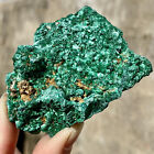 87G Natural glossy Malachite transparent cluster rough mineral sample