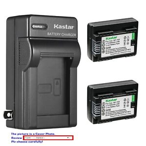 Kastar BP-709 Battery AC Wall Charger for Canon VIXIA HF R600 HFR600 Camera