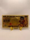 Collectible Gold Foil/Plated Dragon Ball Z Money Bills
