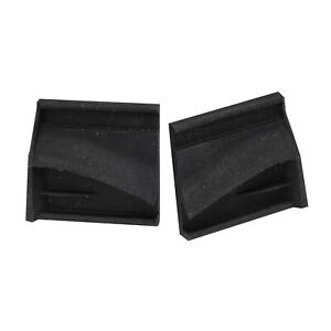 2pc Rear Side Rubber Window Wedges for 1954-64 Type 1 VW Beetle Bug Convertible (For: Volkswagen)