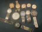 11 Vintage Estate Wristwatch Watch *Parts/Repair* Lot #2