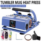 30OZ Tumbler Heat Press Machine Mug Cup Heat Transfer Sublimation Skinny Tumbler