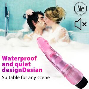 Realistic Multispeed Vibrator Penis Dildo Suction Cup Adult Sex Toy Female Women