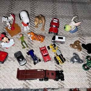 Toys Lot Mixed Action Figures Dolls Cars Animals Girls Boys Small Assorted Toy