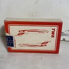 TWA Air Lines Playing Cards Deck Vintage Red Blue Airplane Sealed Trans World
