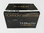 Rokinon TS 24mm f/3.5 Tilt Shift Lens Nikon, Barely Used, Exl. Cond, Orig Owner.