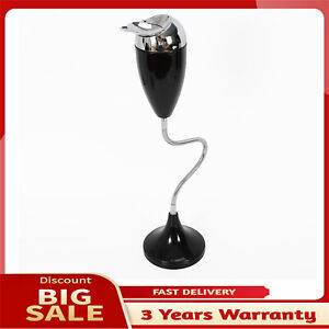 Outdoor Adjustable Standing Ashtray Floor Stand Smoking Cigar w/ Lid Home Office