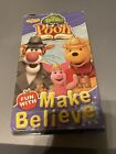 The Book of Pooh VHS Video Tape Fun With Make Believe Disney Playhouse Movie