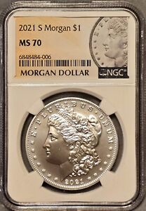 2021-S NGC MS70 Morgan Silver Dollar