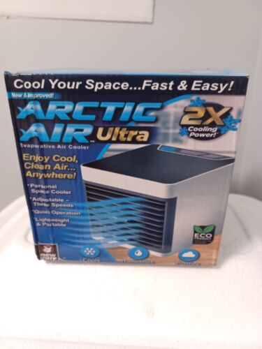 New Arctic Air Ultra Portable Home Cooler  White 2X Cooling Power only $14.99