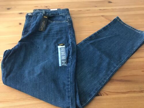 LEE Straight leg Instantly Slims Size 14 Jeans NWT Ladies