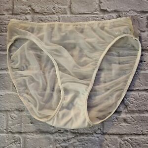VTG Cabernet Shimmer Shiny Panties NWT Ultra Sheer Nylon Size 5