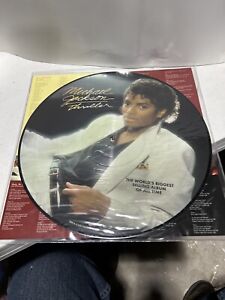 Michael Jackson Thriller Picture Disc Vinyl Record Album LP