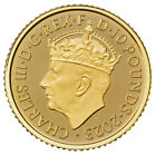 2023 U.K. 10 Pound Gold King Charles Coronation 1/10 oz BU