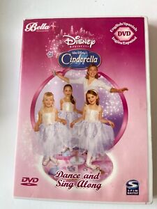 Disney Princess Cinderella DVD Dance and Sing Along