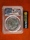 2021 $1 SILVER MORGAN DOLLAR PCGS MS70 FIRST DAY OF ISSUE FDI FLAG BALAN SIGNED