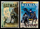 BATMAN #1+BATMAN RETURNS #1 LOT🔥Official Comic Adaptations 1989+1992 Keaton🔥🔑