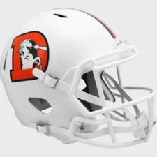 Denver Broncos Full Size Speed Replica Football Helmet 2023 Snowcapped - NFL.