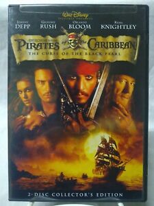 Disney's Pirates of the Caribbean: The Curse of the Black Pearl DVD Used