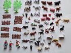 Lot of Vintage Farm Animals and Accessories