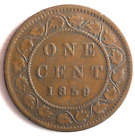 1859 CANADA CENT - HIGH QUALITY EARLY DATE - Excellent Coin - lot #A23
