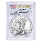 2021 American Silver Eagle MS70 T1 Emergency Issue FirstStrike PCGS MS70 US Mint