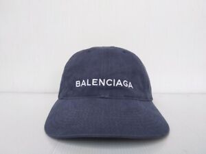 Balenciaga Hat Cap Navy Baseball Strap