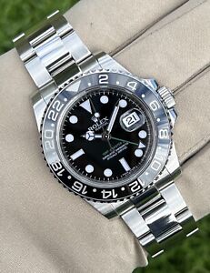 Rolex GMT Master II - Black, Oyster - Discontinued - Complete Set