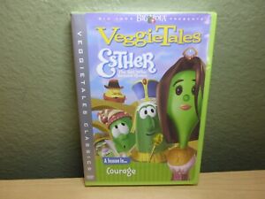 Esther the Girl Who Became Queen (DVD) Lesson in Courage VeggieTales Brand New