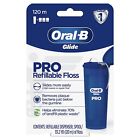 Oral-B Glide PRO Refillable Dental Floss Starter Kit, 120m new nip