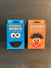 NEW 2 Packs Of Sesame Street Colorful Flash Cards 3
